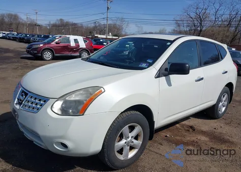 2010 Nissan Rogue S z USA, uszkodzony, nr VIN JN8AS5MV8AW141628